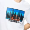Erkek Forest Line Grafik Tişört Erkek Forest Line Grafik Tişört