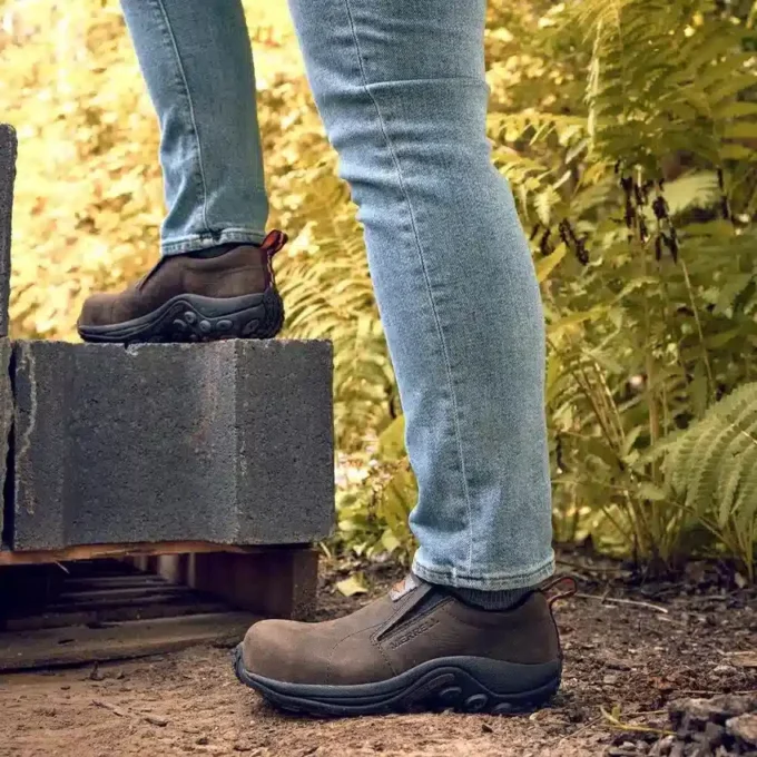 Kadın Jungle Moc Deri Burunlu İş Ayakkabısı Kadın Jungle Moc Deri Burunlu İş Ayakkabısı